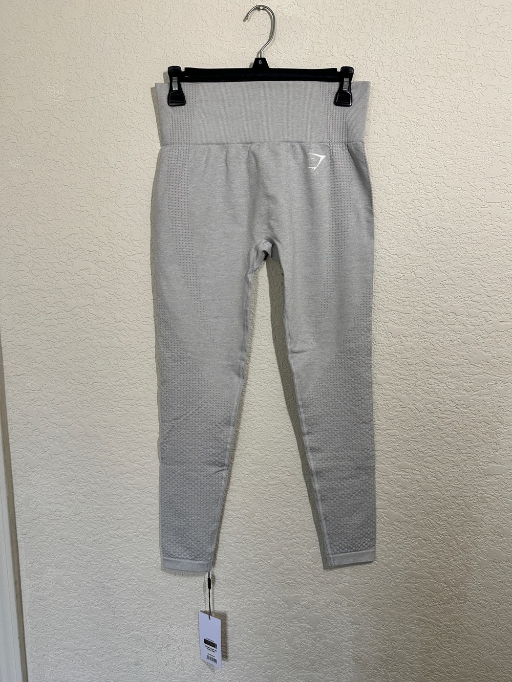 Gymshark Light Gray Seamless High-Waist Leggings